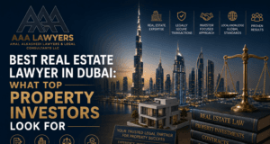 Best Real Estate Lawyer in Dubai: What Top Property Investors Look For